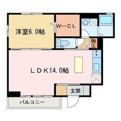 ヴェルドミールの物件間取画像